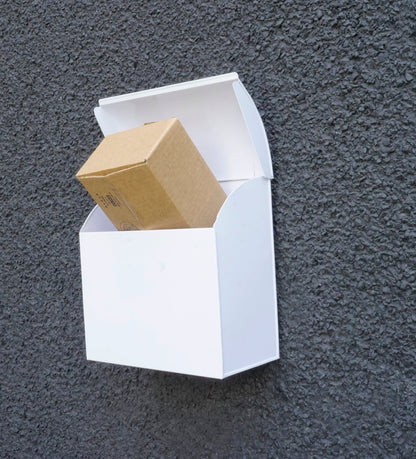 Baxter Parcel Mailbox White