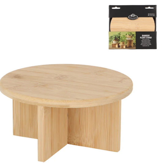 Plant Pot Stand Bamboo S