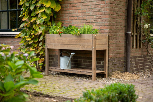 Brown Raised Bed L