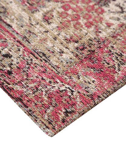 Amer Woven Carpet, 4x6 feet, Rose