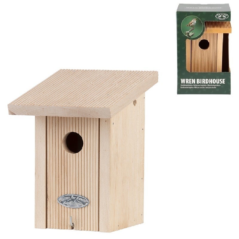 Wren Bird House in Gift Box