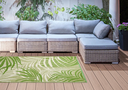 Jungle Leaves Garden Carpet