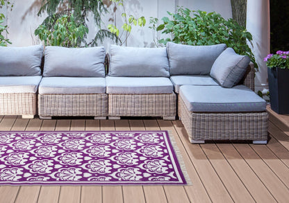 Garden Carpet Persian Purple/