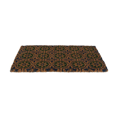 Doormat 100% Coir Tiles With Circles