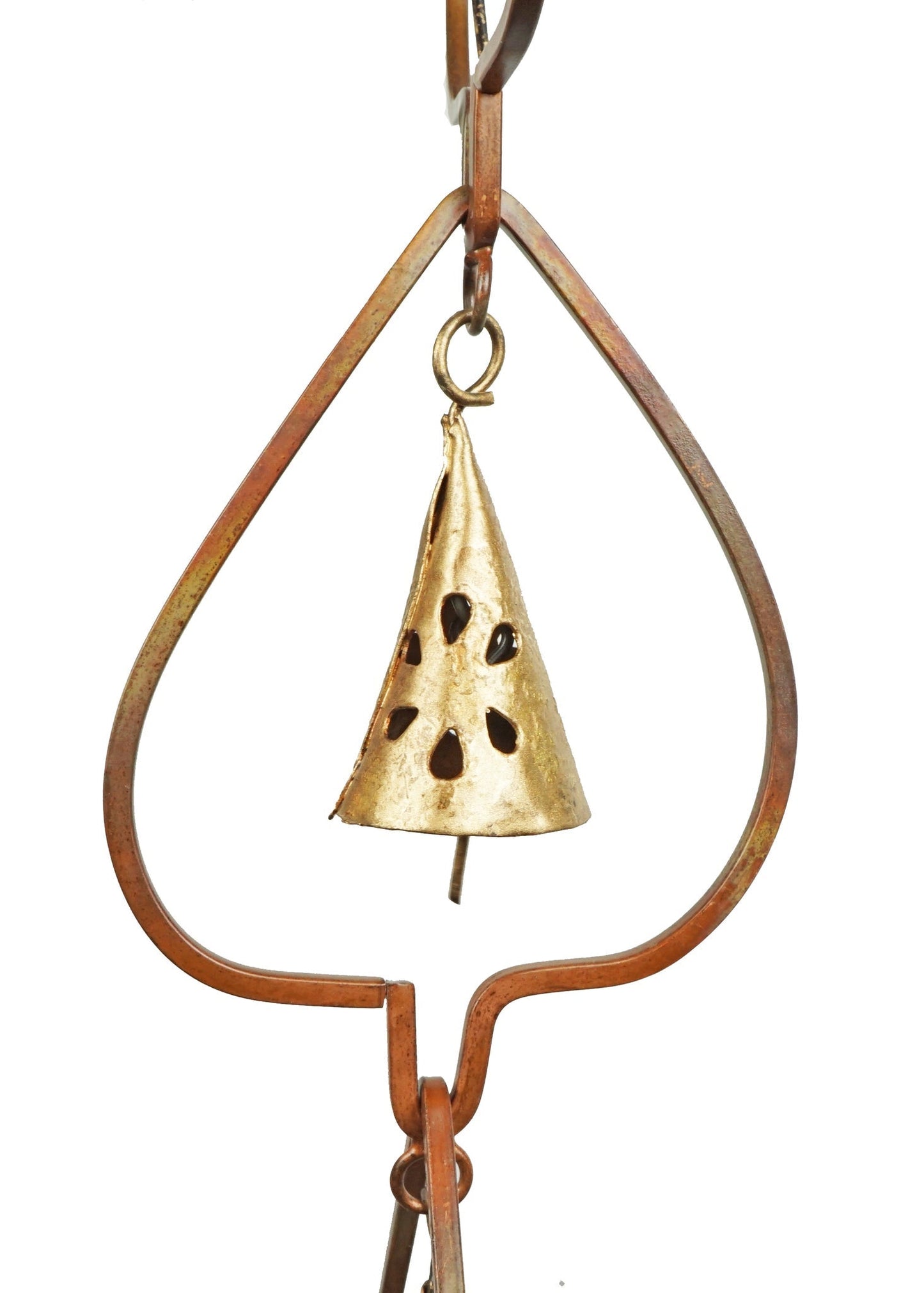 Flamed Aspen w/Bell Rain Chain