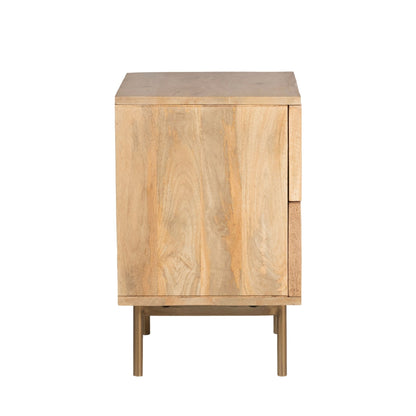 SP0213R, Raphia Nightstand, Natural