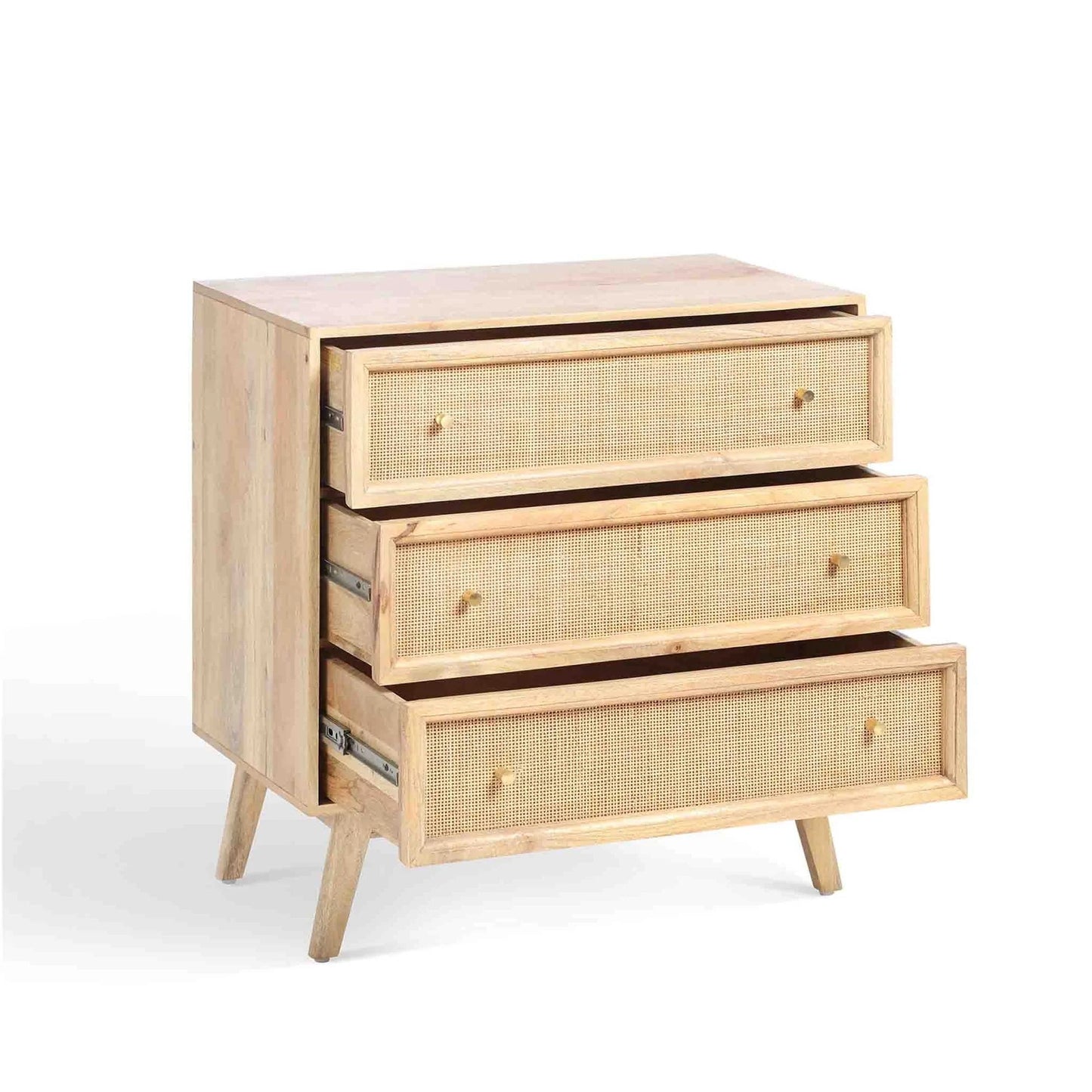 SP0302L, Raphia Chest Of Drawers, 3 Drawers, Natur