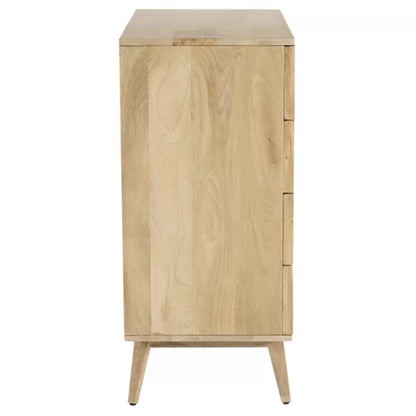 SP0302M, Raphia Chest Of Drawers, 5 Drawers, Natur