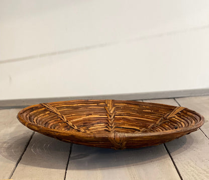 Vintage Wooden Bowl/Plate Charger