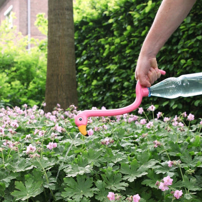 Bottle Watering Can Flamingo