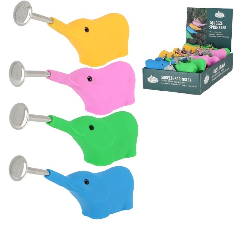 Squeeze Sprinkler Elephant ~ Assorted