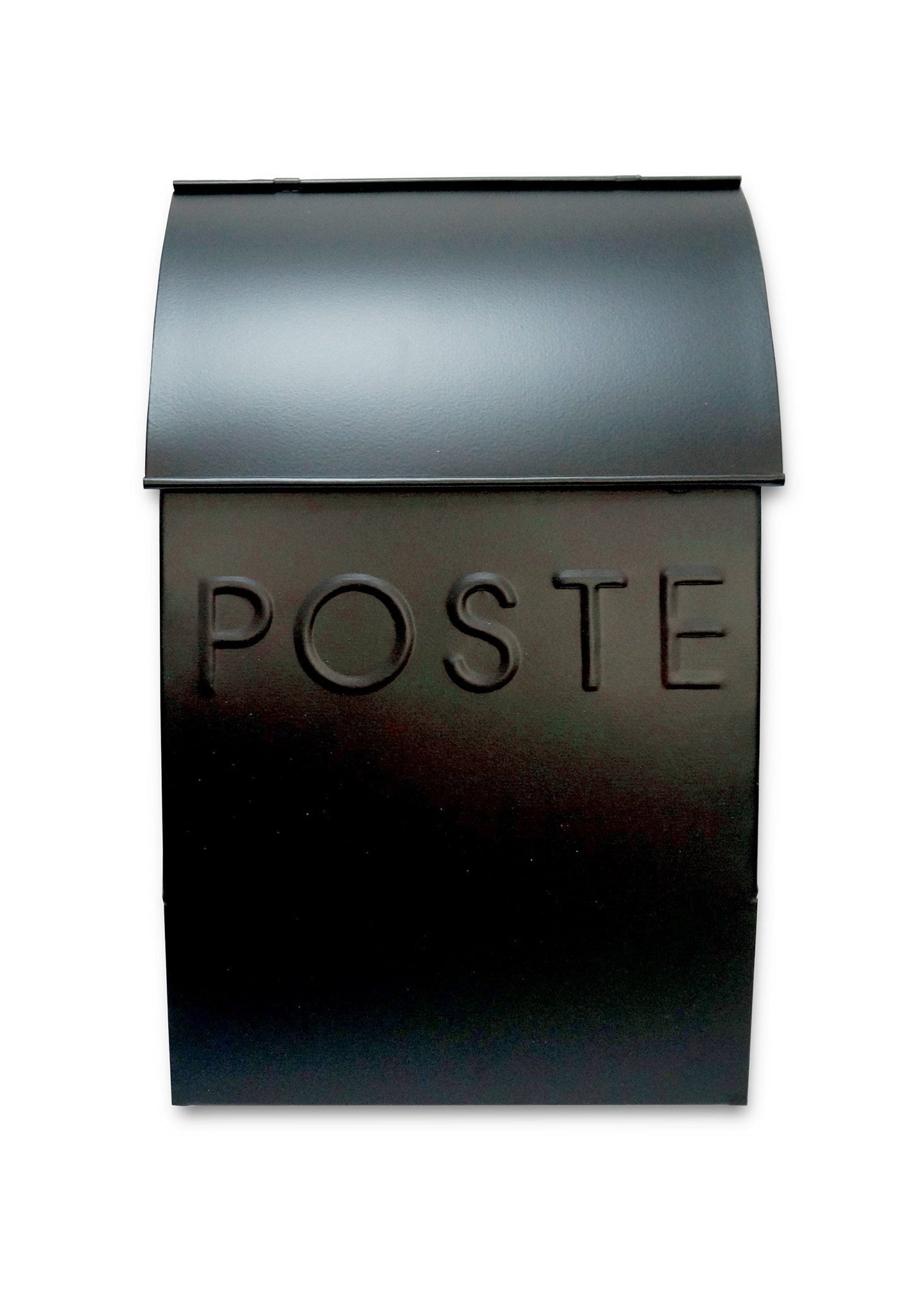 Black Milano Mailbox With POSTE