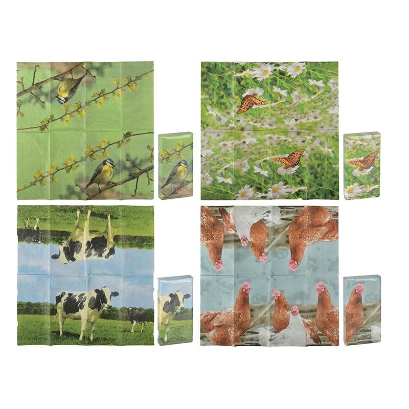 Tissues Nature Print ~ Assorted