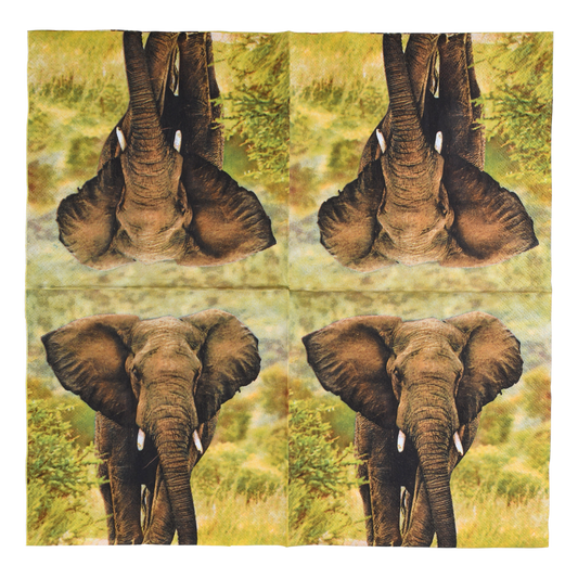 Paper Napkins Elephant 33X33cm