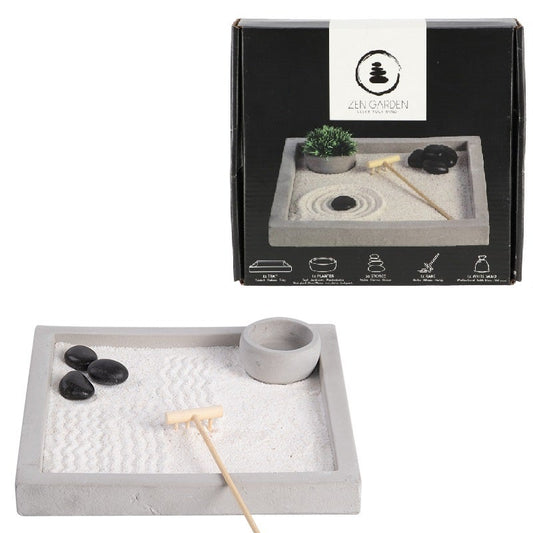 Square Mini Zen Garden