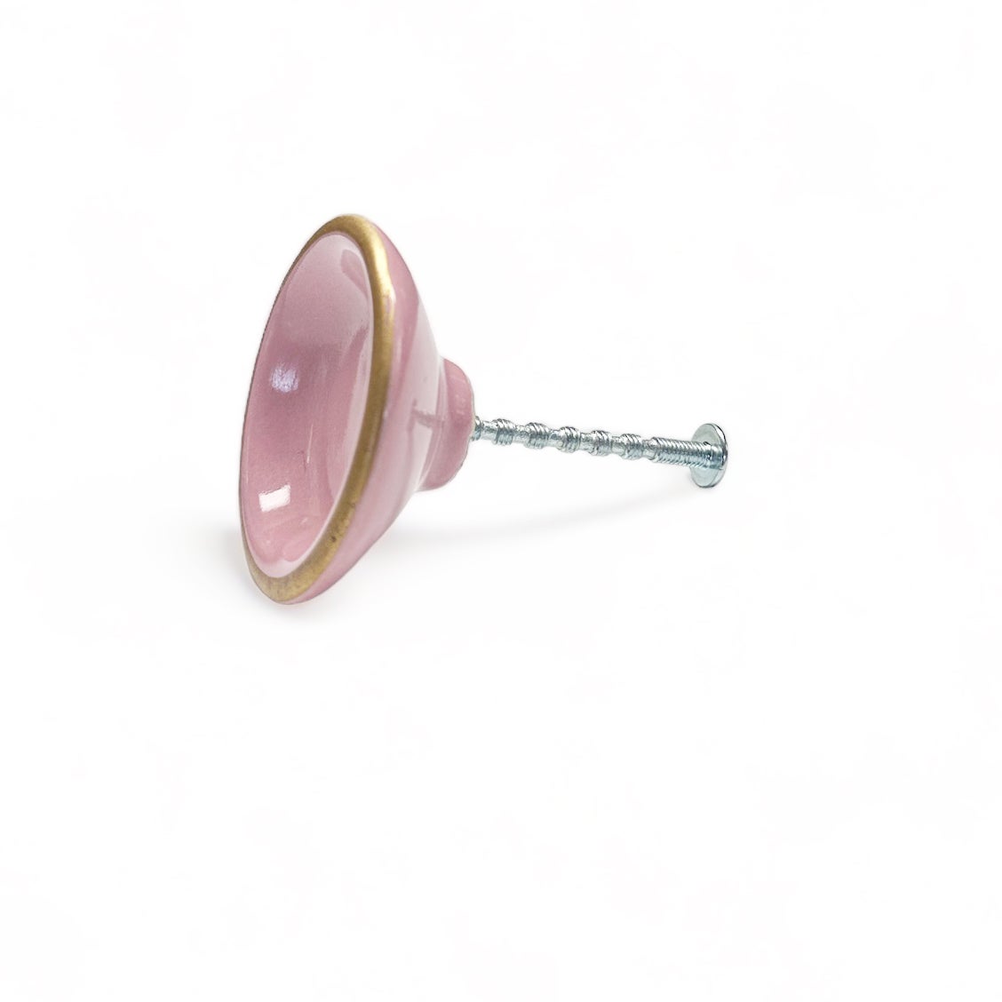 Ceramic Knob, Pink