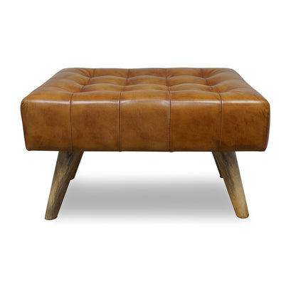 Hammingway Leather Stool