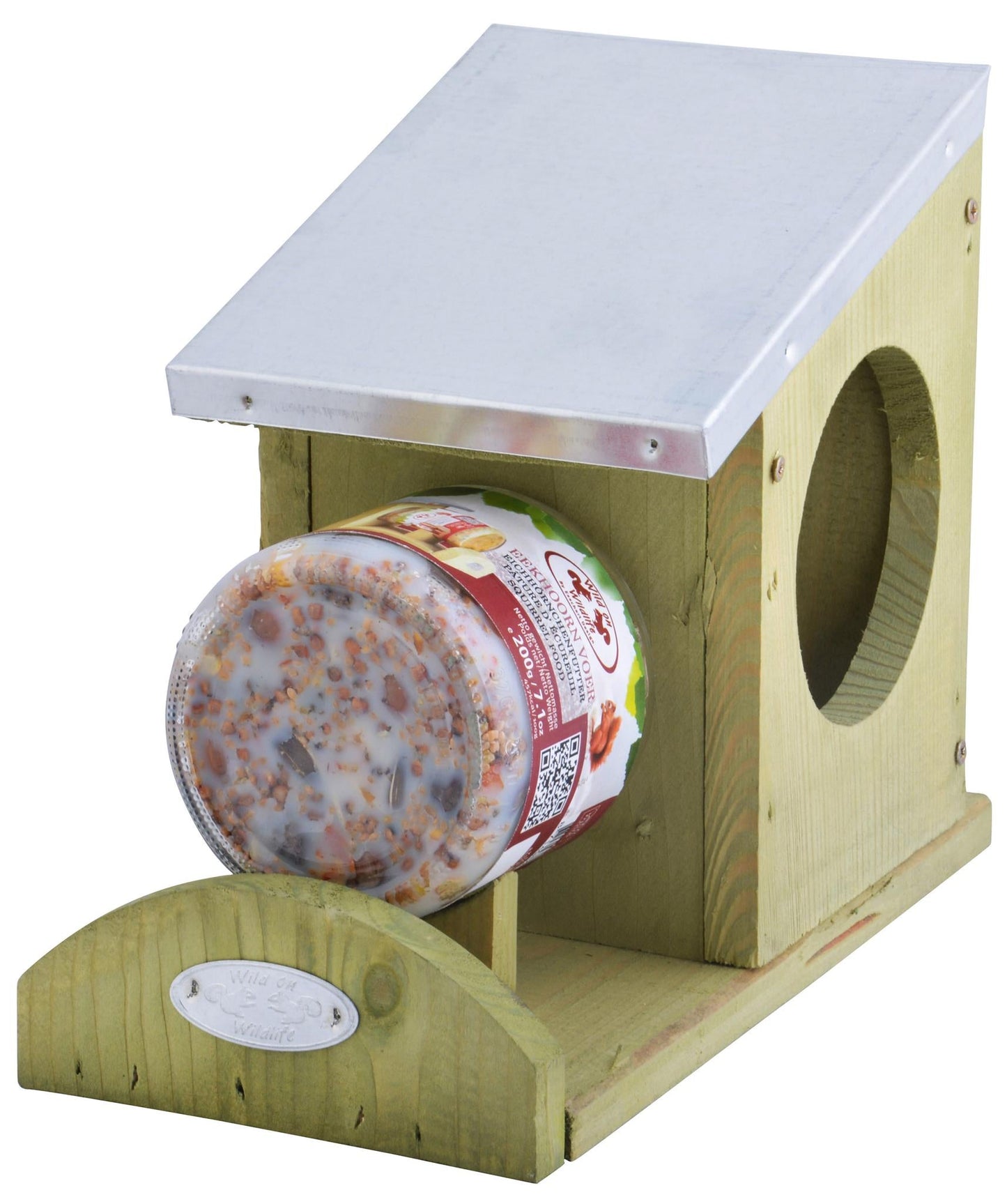 Squirrel Peanut Butter Feeder, Excl. Food