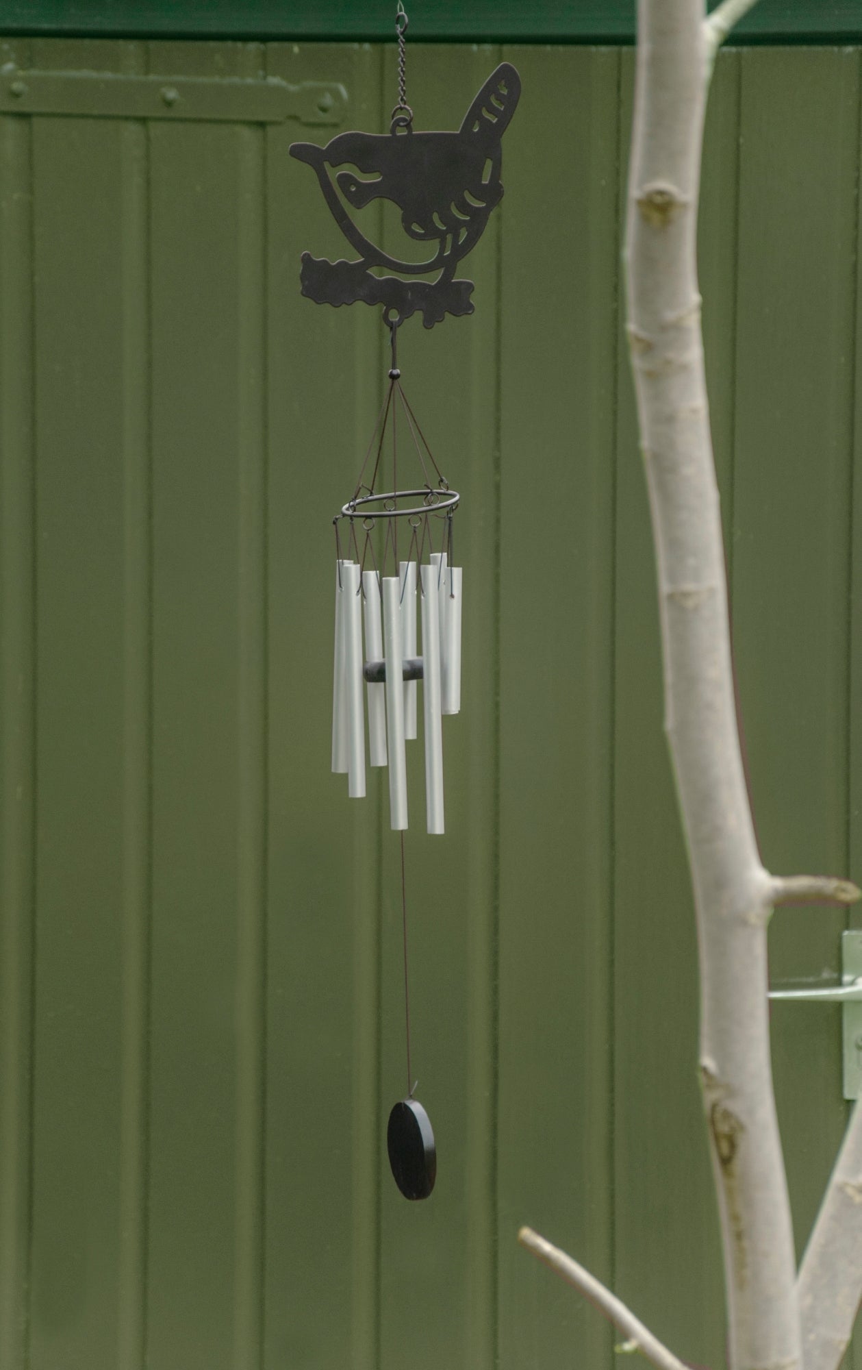 Wind Chime Black, Bird