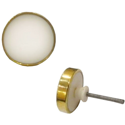 Tia Cream Brass Resin, Last Chance