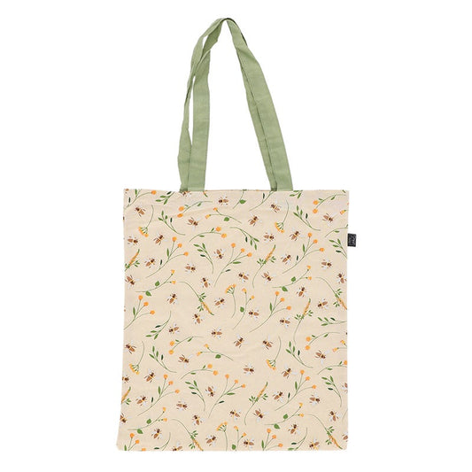 Shopping Bag With Bee Print