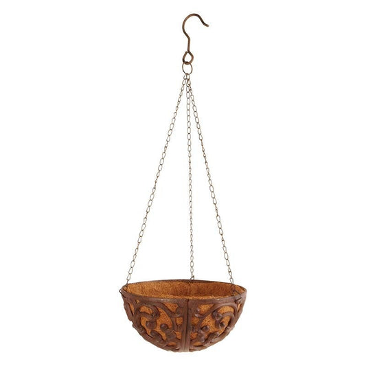 Cast Iron Hanging Basket Dia 25cm S