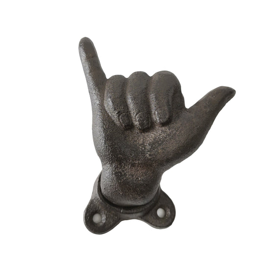 Shaka Sign " Hang loose" Hook Black