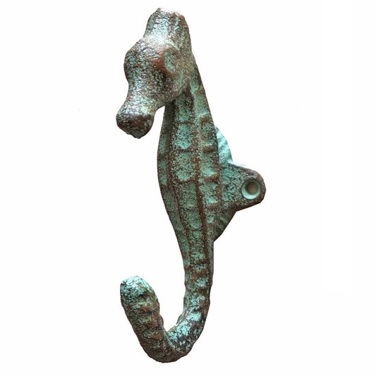 Seahorse Hook Antique Copper