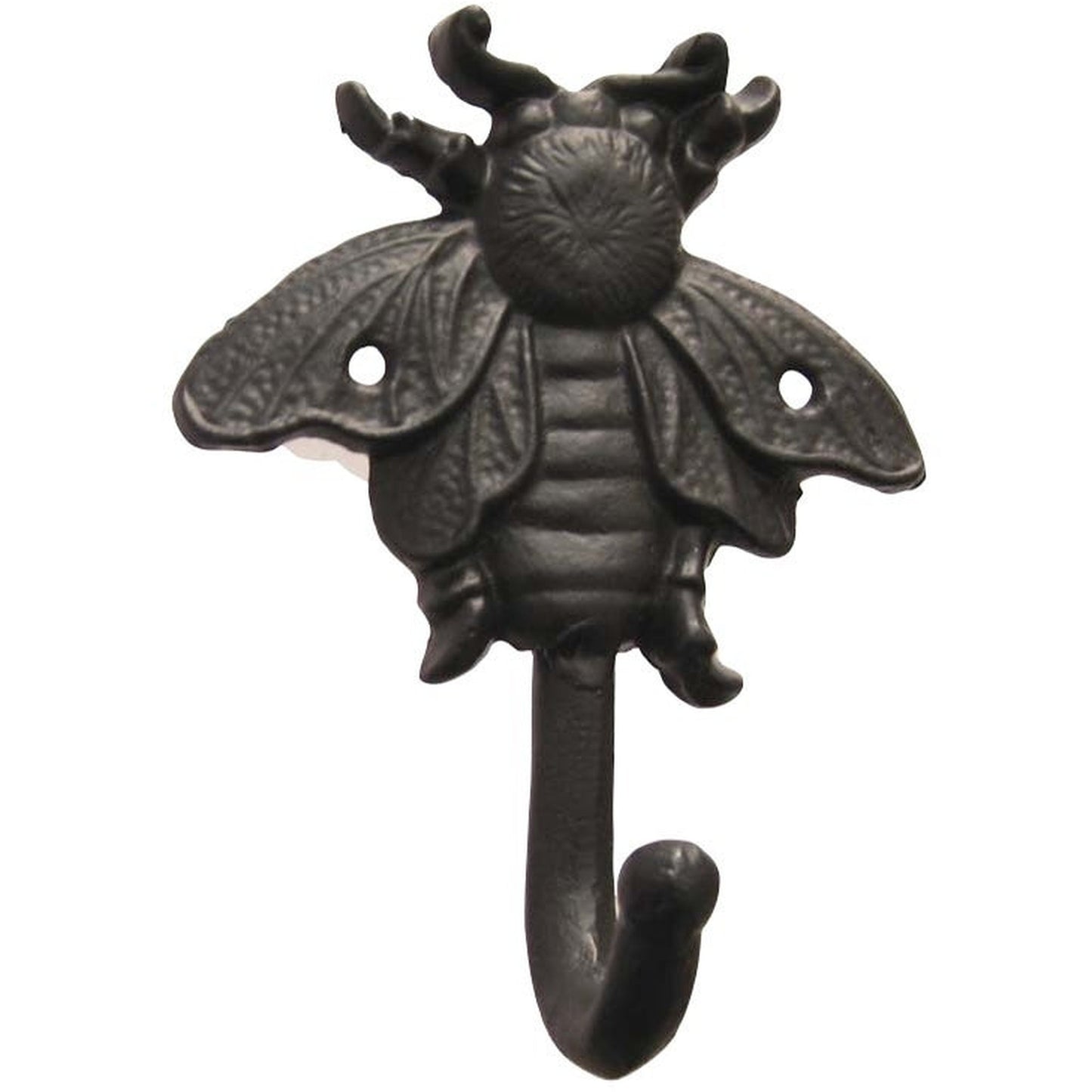 Bee Hook, Cast Iron, Brown.