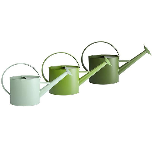 50 Shades of Green Outdoor Watering Can, 3 assorte