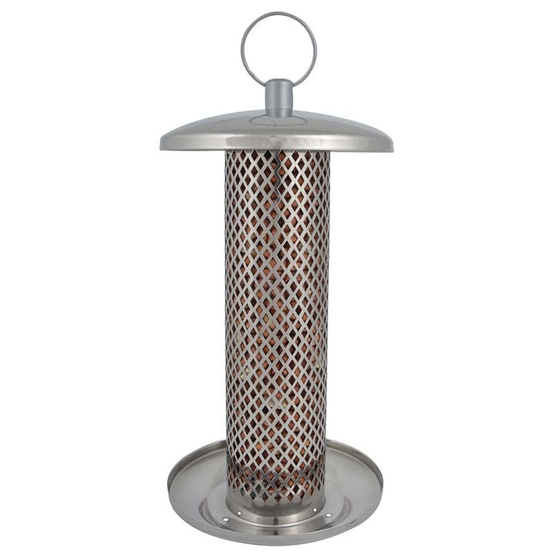 Stainless Steel Nut Feeder, Excl. Bird Food