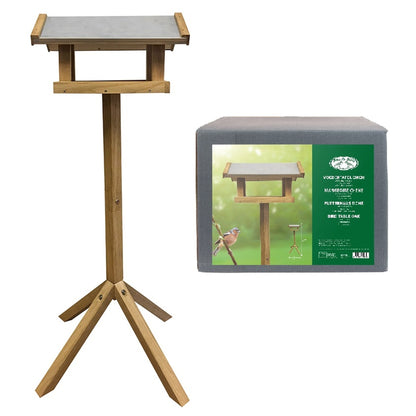 Bird table oak rectangular