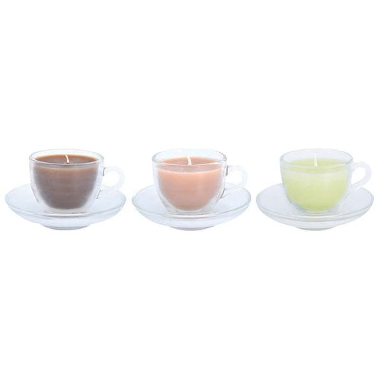 Glass Espresso Cup With Candle, 50% Off