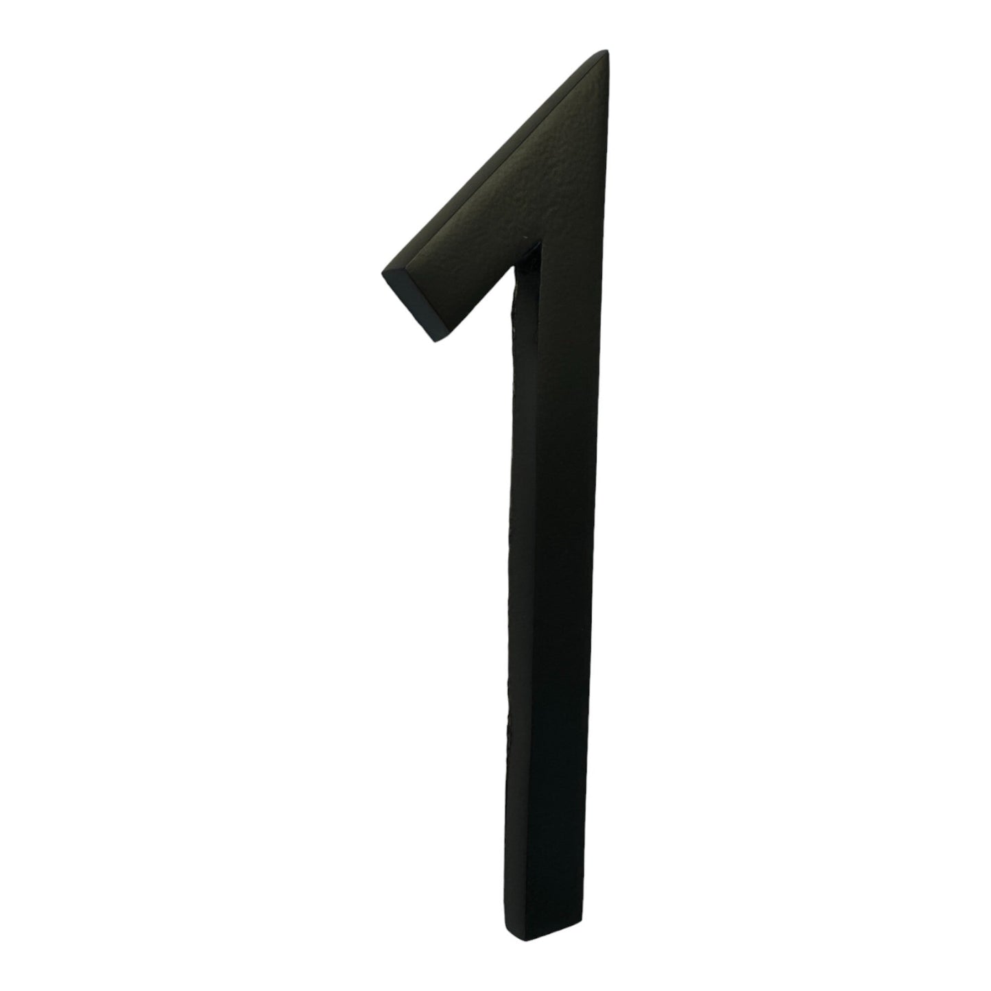 Self Adhesive Aluminum Number 1, 8 inch, Black