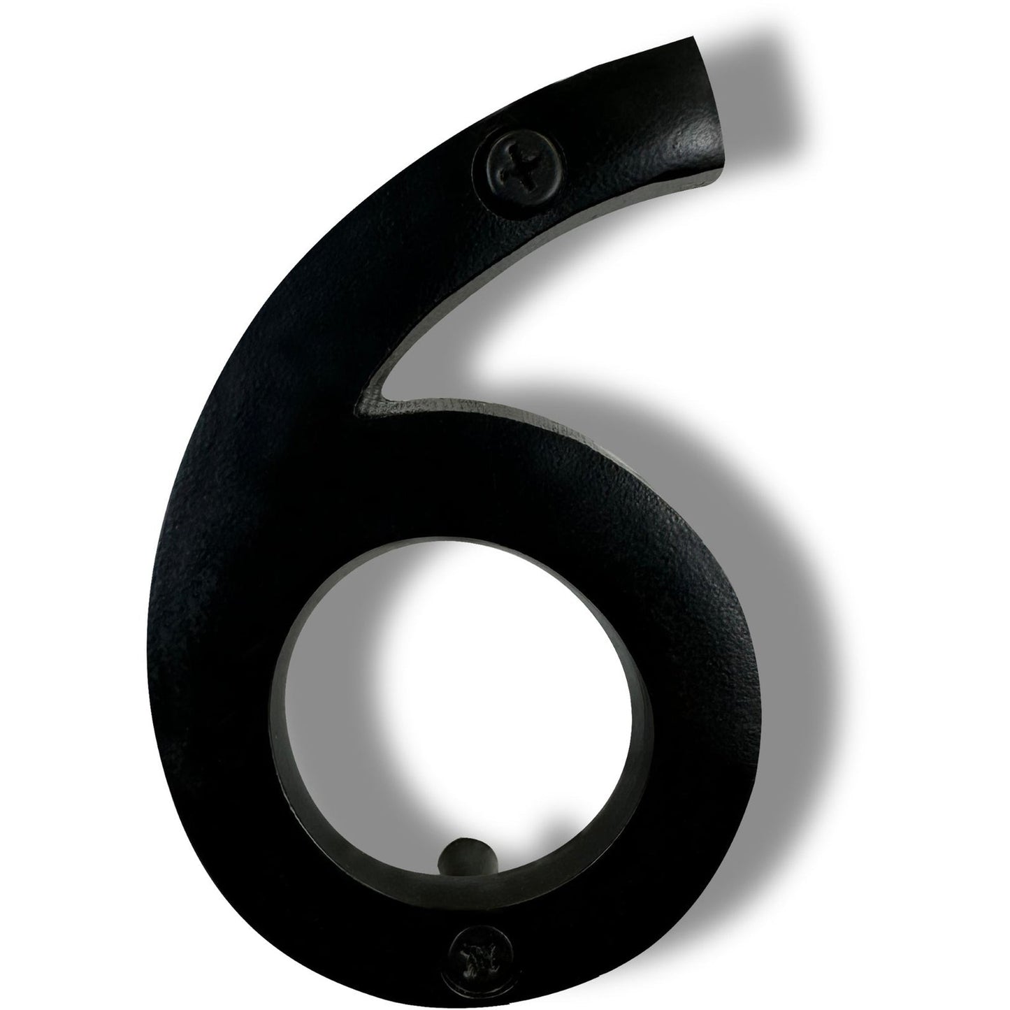 Aluminum Number 6, 4in, black