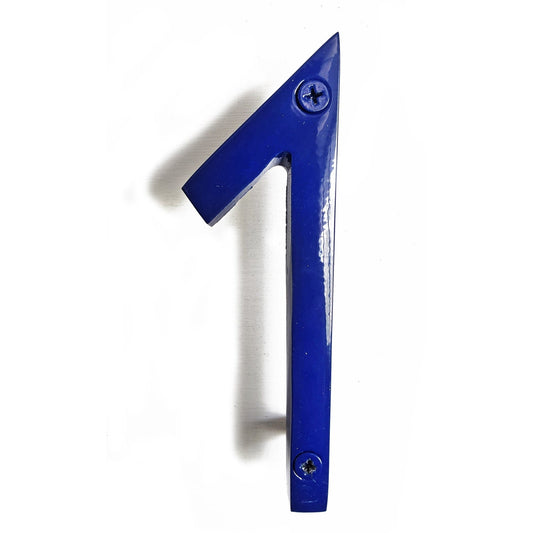Blue Shadow House Number 1, 6 inch, Last Chance