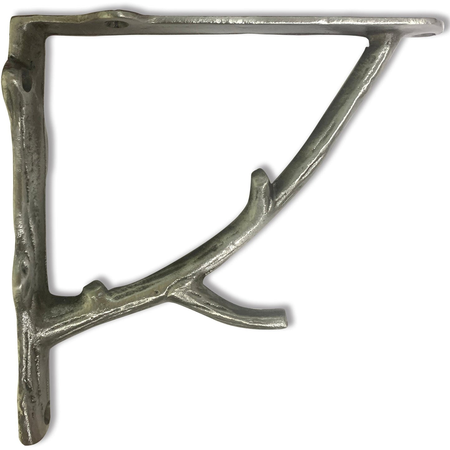 Branch Bracket, Antique Metal