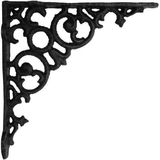 Scroll Bracket, Small, Black