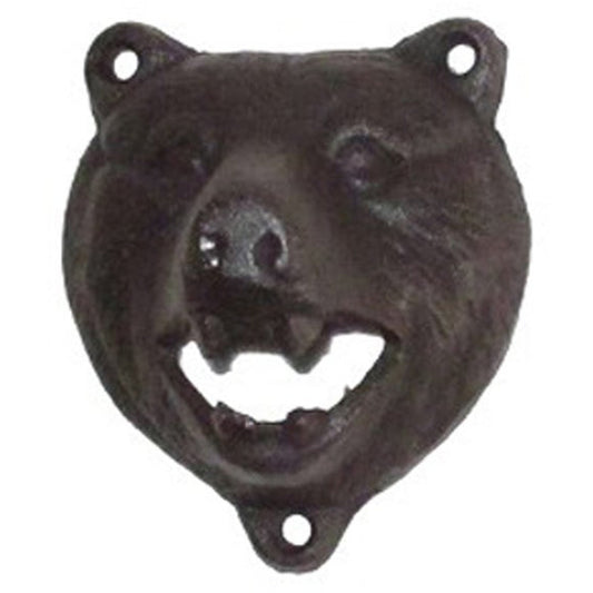 Bottle Opener Bear Black