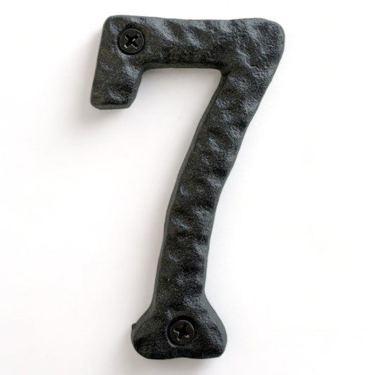 Cast iron number 7, 4 inches