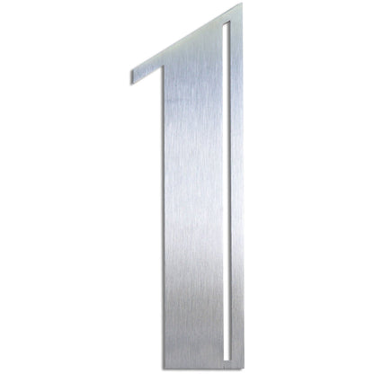 Stainless Steel Deco Number-1