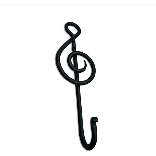 Music Note Hand Forged Hook, Small