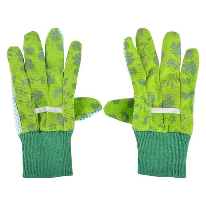 Children Gloves Green