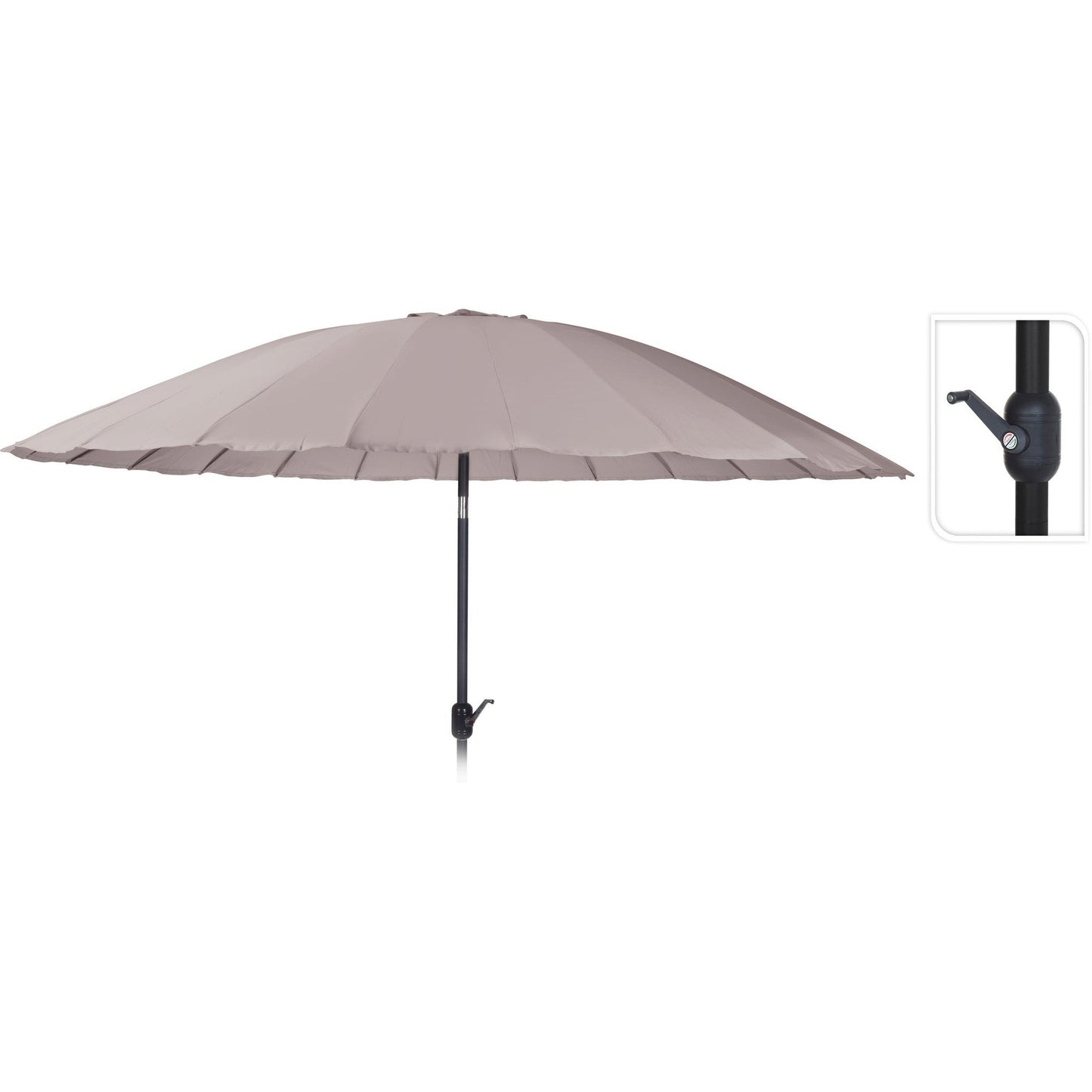 Nola Umbrella Shanghai 325cm Taupe