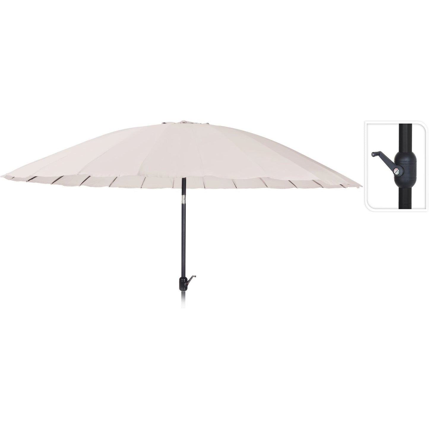 Nola Umbrella Shanghai 325cm Cream