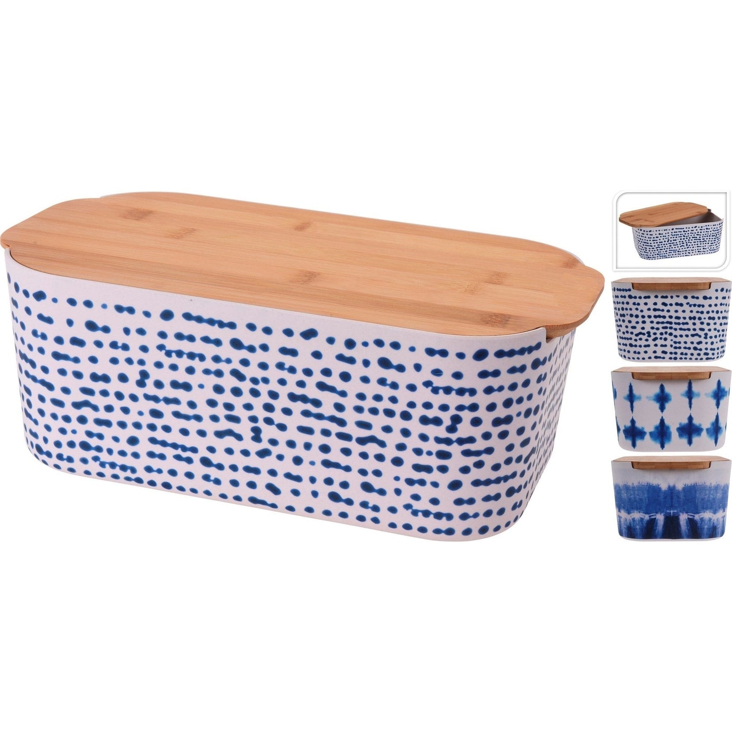 Bread Bin Blue 3Asst