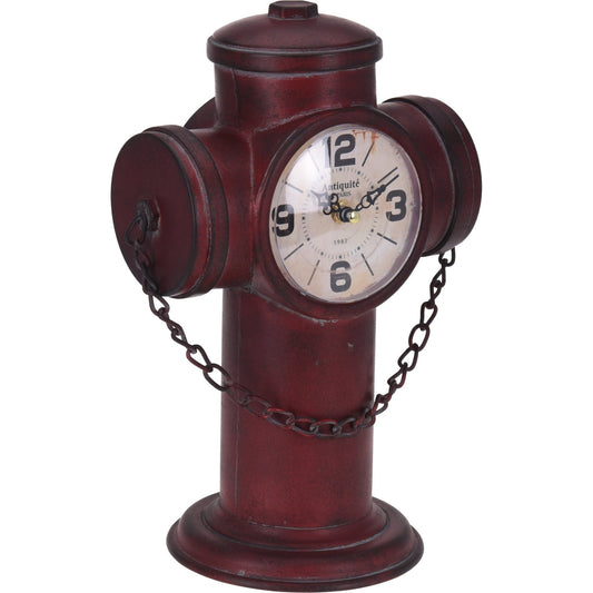 Beau Table Clock Iron 22X15X32cm