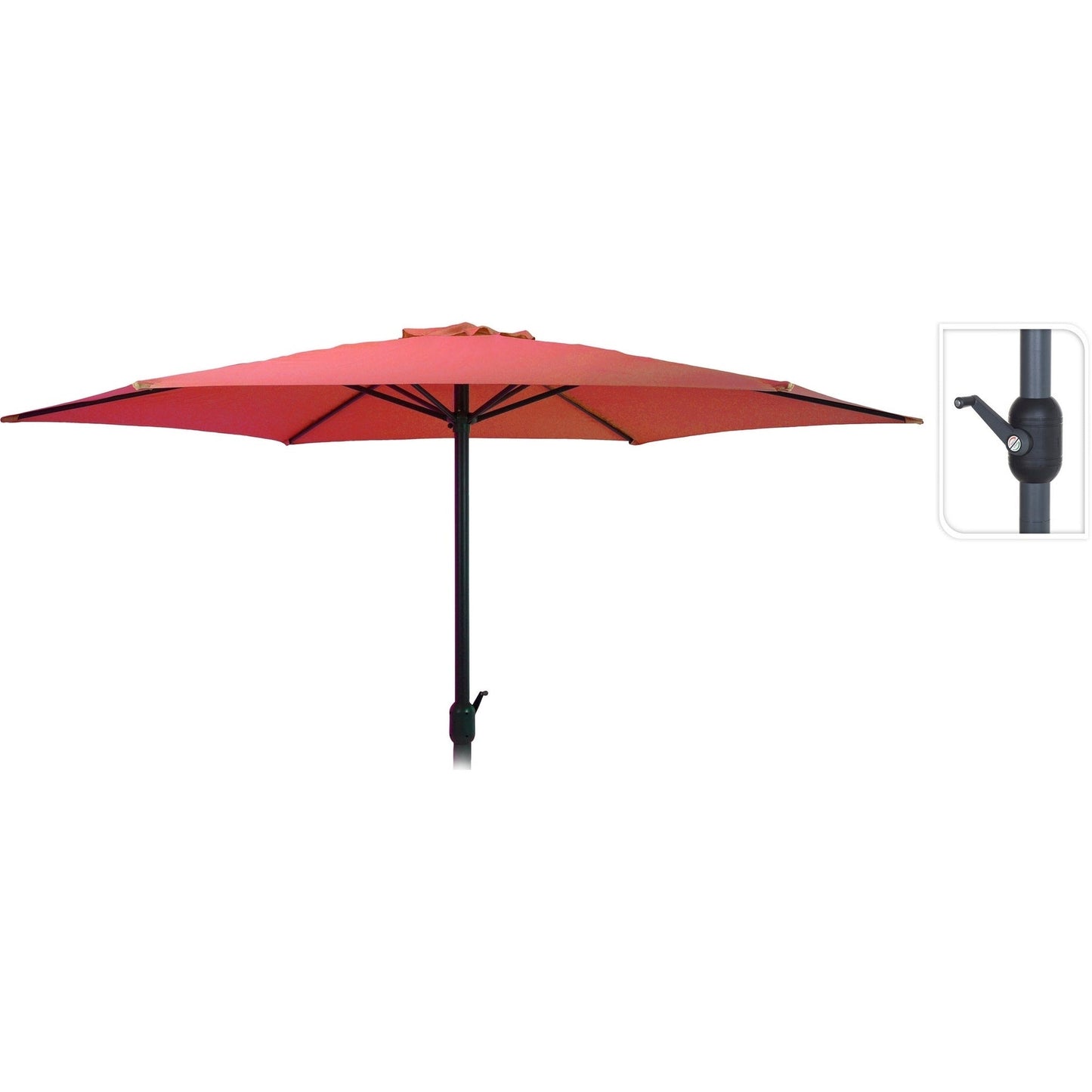 Umbrella Dia 3M In Red, Height: 248C, Last Chance