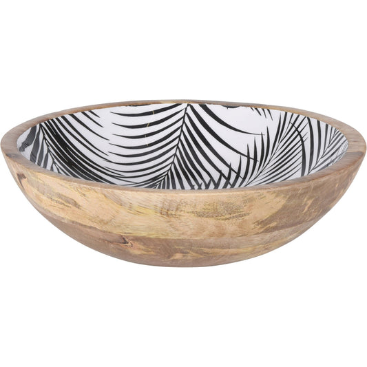 Bowl, Mango Wood, Medium, Dia 24Xh7Cm,