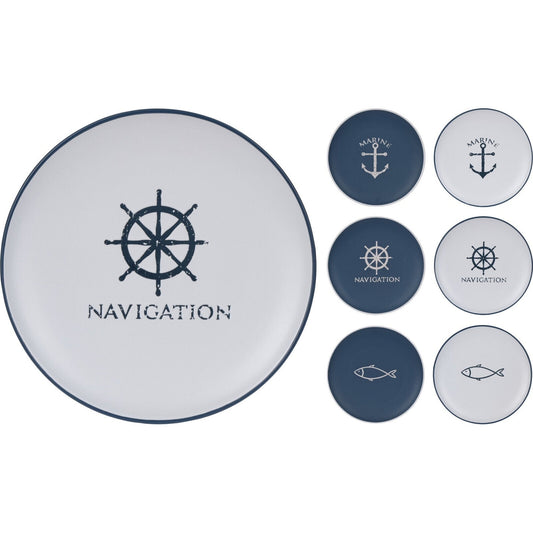 Nautical Plate Stoneware